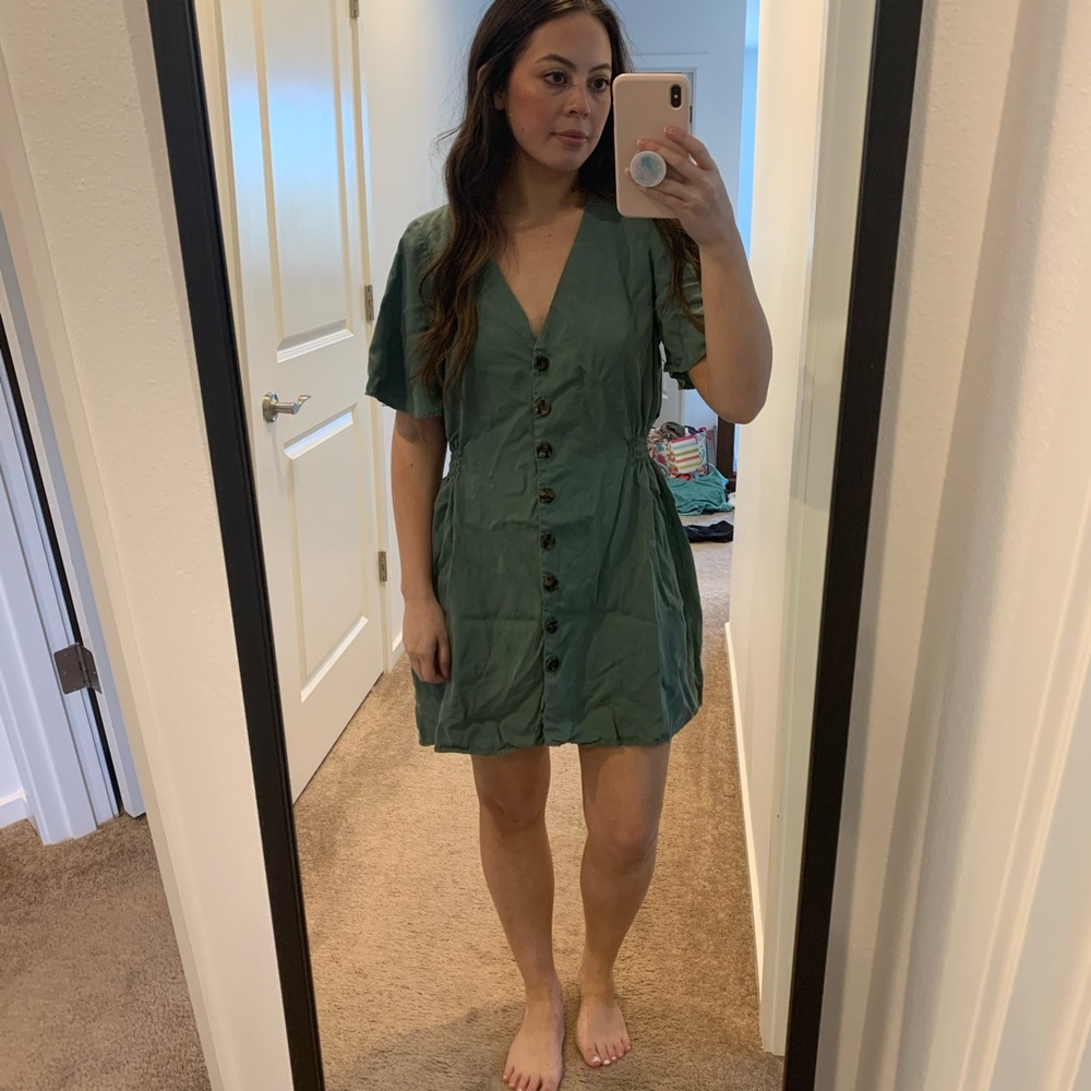 Zara Button Down Dress